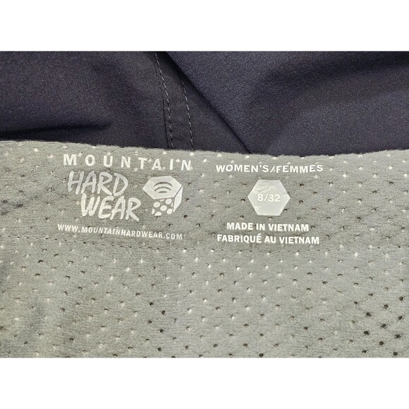 Mountain Hardwear Black Straight Leg Hiking Outdoor Pants Women's Size 8 EUC - Picture 5 of 6